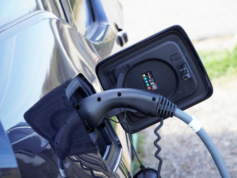 E-Ladestation vorbereitet